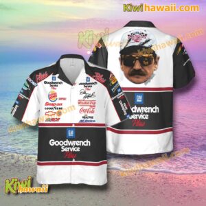 Dale Earnhardt 2025 Goodwrench Service Plus Hawaiian Shirt FyzDRM8
