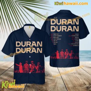 Duran Duran Summer 2025 Tour Hawaiian Shirt COFjaW9