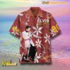Elvis Presley The King Of Rock N' Roll Red Personalized Hawaiian Shirt-a 3ZcR2eG