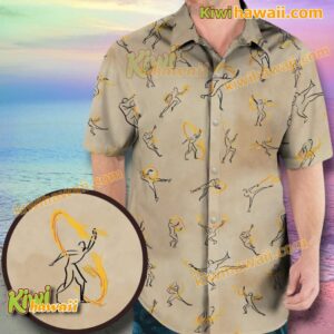Firebending Scroll Avatar The Last Airbender Hawaiian Shirt A3vIGO1