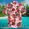 Georgia Bulldogs Mascot Tropical Leaves Hawaiian Shirt-c 9KpJiyg