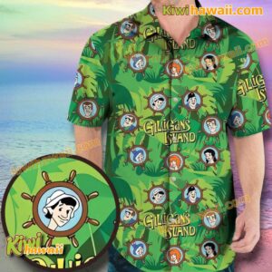 Gilligan's Island Characters Hawaiian Shirt lRDIEV6