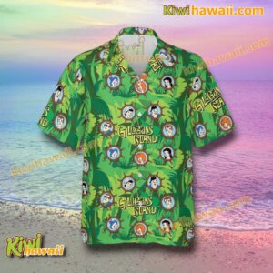 Gilligan's Island Characters Hawaiian Shirt-a eCRdslb