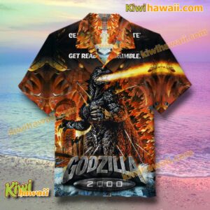 Godzilla 2000 Hawaiian Shirt Zotuxj7
