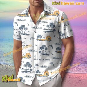 Gulf Of Mexico Est. 1550 Hawaiian Shirt And Shorts 7opLMkh