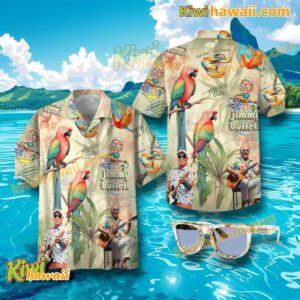 Jimmy Buffett Somewhere On A Beach Hawaiian Shirt-a ulrpkLe
