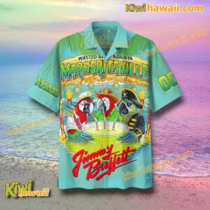 Jimmy Buffett Wasted Away Again In Margaritaville Personalized Hawaiian Shirt-a sPJBHnz