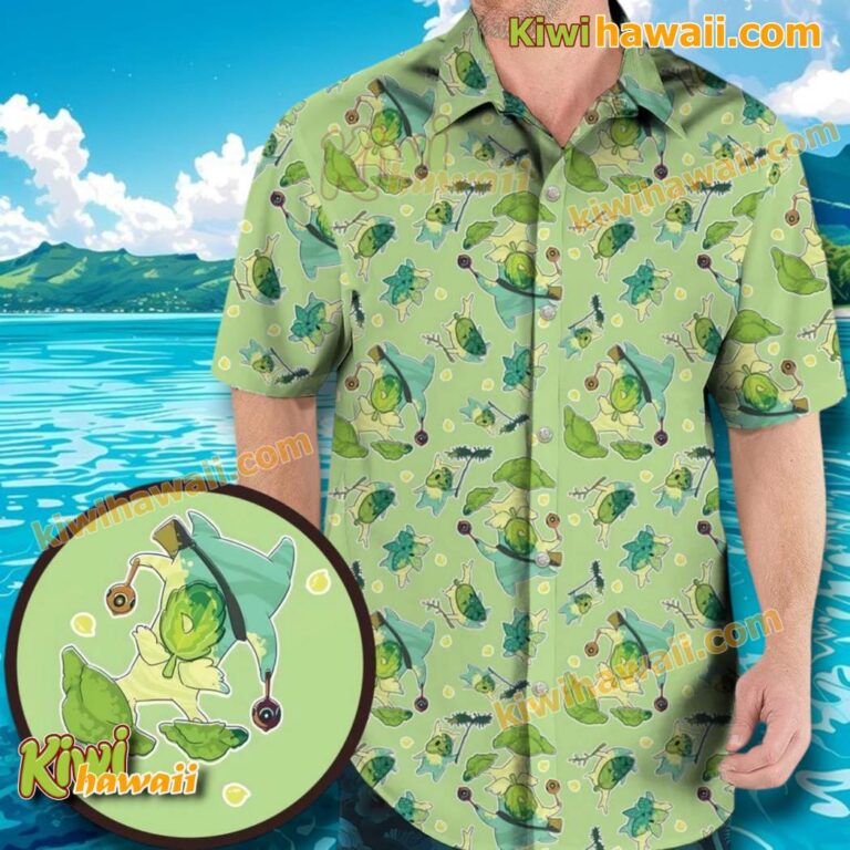 Find The Korok The Legend Of Zelda Hawaiian Shirt xRENbcO