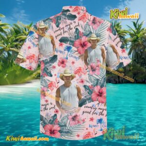 Kenny Chesney Country Music Is Good For The Soul Hawaiian Shirt-b 2FJCIok