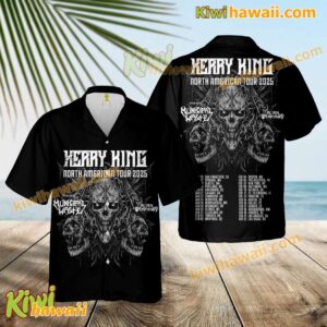 Kerry King North American Tour 2025 Hawaiian Shirt 2bxh9Q7