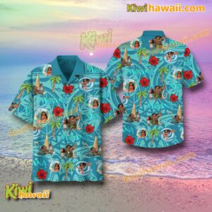 Moana Cartoon Movie Beach Hawaiian Shirt KX0rFgB