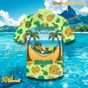 Notre Dame Fighting Irish Aloha Beach Hawaii Shirt-b DLUHogO
