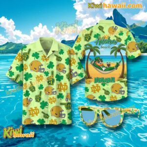 Notre Dame Fighting Irish Aloha Beach Hawaii Shirt NB6OmcS