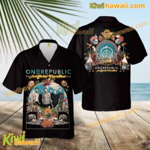 Onerepublic The Artificial Paradise Tour 2025 Hawaiian Shirt 8E72ey3