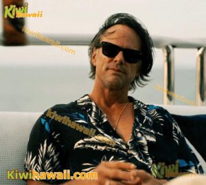 Rick Hatchett The White Lotus S3 Leaves Black Hawaiian Shirt VhkPptG