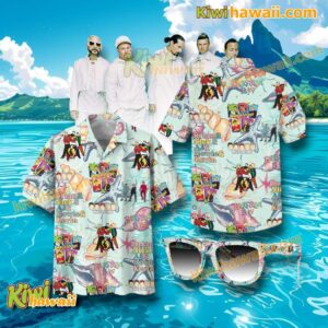 Backstreet Boys Brian & Nick & Aj & Howie & Kenvin Hawaiian Shirt hdo2esD