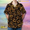 Raoul Duke Fear And Loathing In Las Vegas Gold Hibicus Hawaiian Shirt-c 0Zbsl8a
