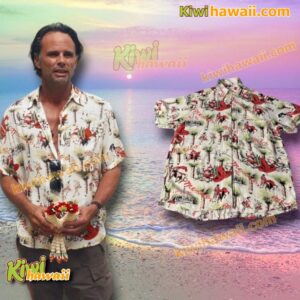 Rick Hatchett The White Lotus Mexico Theme Hawaiian Shirt H6yaDpj