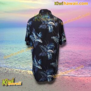 Rick Hatchett The White Lotus S3 Leaves Black Hawaiian Shirt-b jBNSQbM