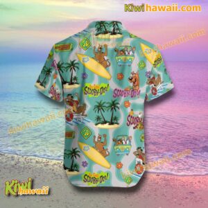 Scooby-doo Be Cool Beach Hawaiian Shirt-b 5QXA7Id