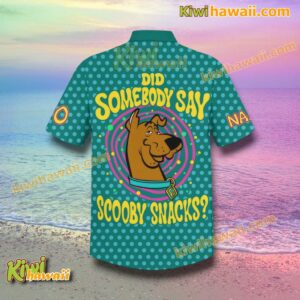 Scooby-doo Did Somebody Say Scooby Snacks Personalized Hawaiian Shirt-a idYRXPZ