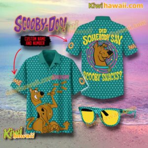 Scooby-doo Did Somebody Say Scooby Snacks Personalized Hawaiian Shirt 9Z4Tzbk