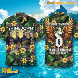 Shinedown It's About To Get Heavy Hawaiian Shirt-a wbxVKZF