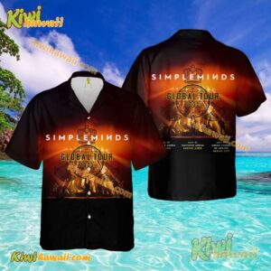 Simple Minds Global Tour 2025 Hawaiian Shirt j5ZA3nk
