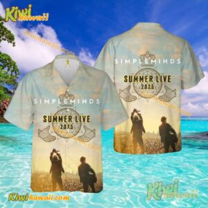 Simple Minds Summer Live 2025 Hawaiian Shirt brA1FT0