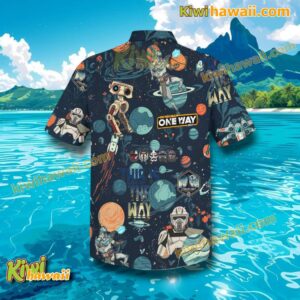 Star Wars On Program One Way Out Hawaiian Shirt-b QiITM0J