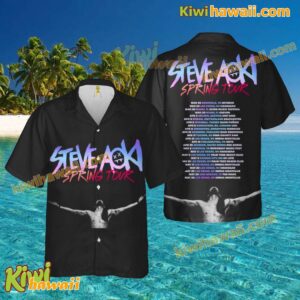Steve Aoki Spring Tour 2025 Hawaiian Shirt HBcx8TG