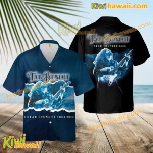 Tab Benoit I Hear Thunder Tour 2025 Hawaiian Shirt 3aeSzL5