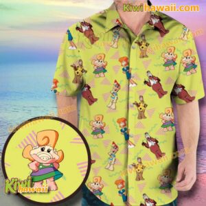 Alf Tales Cartoon Characters Hawaiian Shirt zYnj0RM