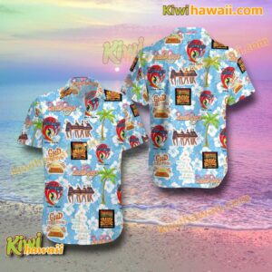 The Beach Boys Hibiscus Themed Beach Hawaiian Shirt PJB32SO