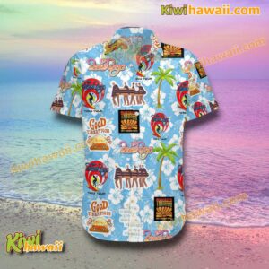 The Beach Boys Hibiscus Themed Beach Hawaiian Shirt-a 026iWok