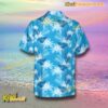 Tommy Vercetti Grand Theft Auto Blue Floral Hawaiian Shirt-b N6pTdJY