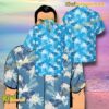 Tommy Vercetti Grand Theft Auto Blue Floral Hawaiian Shirt-y kl37KWz