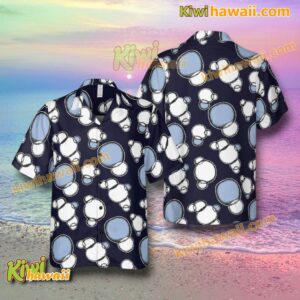 Tony Soprano The Sopranos Bubbles Hawaiian Shirt uDdRNMr