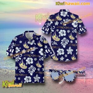 Tool Eye Logo Hibiscus Hawaiian Shirt x48UBS6