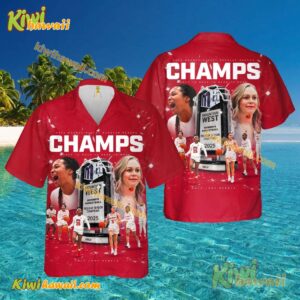 UNLV Lady Rebels 2025 Mountain West Regular Season Champs Hawaiian Shirt K3J5ioy