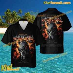Whitechapel Hymns Over Europe Tour 2025 Hawaiian Shirt AgHT7vu