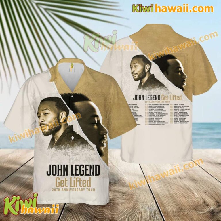 John Legend Get Lifted 20th Anniversary World Tour 2025 Hawaiian Shirt t65cjqn