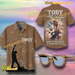 Toby Keith Country Comes To Town Tour Hawaiian Shirt dOz6hrs