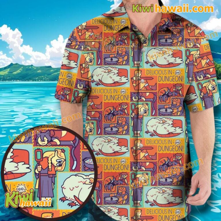 Delicious In Dungeon Hawaiian Shirt yilDJEY