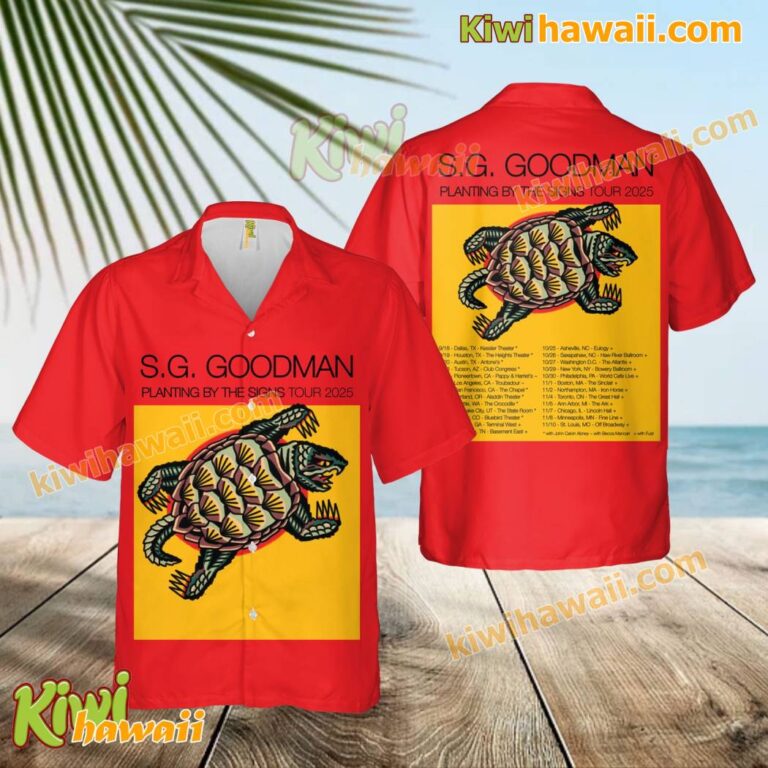 S.G. Goodman Planting By The Signs Tour 2025 Hawaiian Shirt Edk9Rue