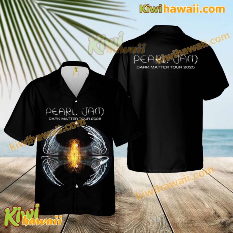 Pearl Jam Dark Matter Tour 2025 Hawaiian Shirt Jpe5Dhv