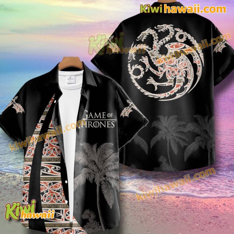 Game Of Thrones Native Pattern Hawaiian Shirt aA2Y0oj
