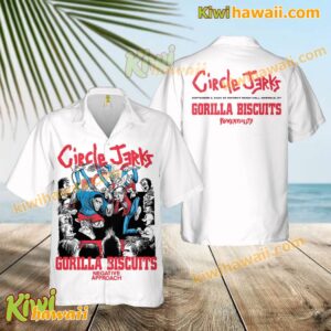 Circle Jerks X Gorilla Biscuits At The District Music Hall 2025 Hawaiian Shirt zAYokTl