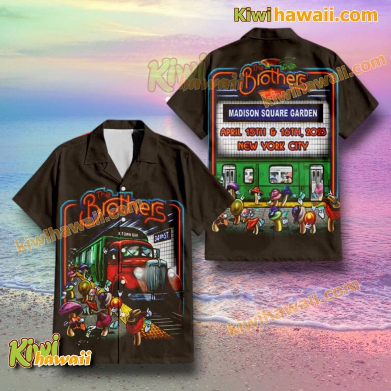 The Brothers Madison Square Garden New York April 15-16 2025 Hawaiian Shirt YVknMLp