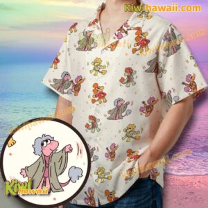 Fraggle Rock Dance Your Cares Away Hawaiian Shirt vancE5u